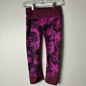 The North Face Women’s Pink Floral FlashDry Leggings size Small